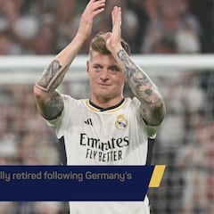 Kroos kisses football goodbye after Euros elimination