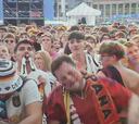 El aficionado español que celebró el gol de España en la Fan Zone de Alemania: “Pensaba que habría españoles”