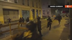 Paris erupts in chaos as far-left celebrates election win with clashes against police