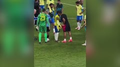 Unlikely hero: Luis Suárez earns applause from Madrid fans with heartfelt gesture