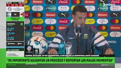 Scaloni ‘pide’ jugar la Eurocopa