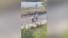 Three men tied up and brutally beat an intruder in Spain