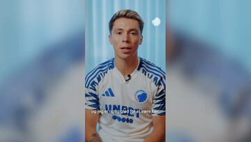 Así fue el primer día de Rodrigo Huescas con el FC Copenhague