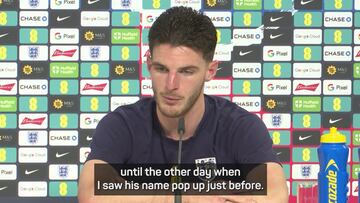 Declan Rice’s comments about the Spanish coach spark outrage among Spaniards