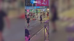 Brutal brawl erupts after Euro final: savage slap ignites chaos among England and Spain fans