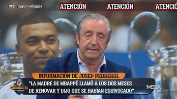 Pedrerol desvela la frase que más le repitió la madre de Mbappé a Florentino