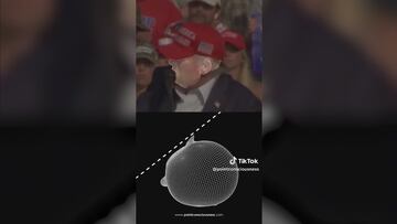 Recrean en 3D cómo las balas rozaron la cabeza de Trump: impresiona mucho