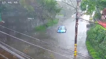 Vídeo: Inundaciones en San Ángel, Barranca del Muerto y Álvaro Obregrón en la CDMX por lluvia