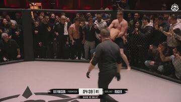 Un luchador de MMA de 1,90 queda en evidencia ante un cinturón negro de jiu-jitsu de 1,70