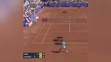 Encoge el corazón: la reacción de Nadal tras volver a una final 2 años y medio después