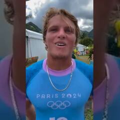 Alan Cleland tras caer en París 2024: “Mis olas eran más grandes”