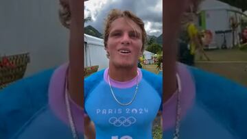 Alan Cleland tras caer en París 2024: “Mis olas eran más grandes”