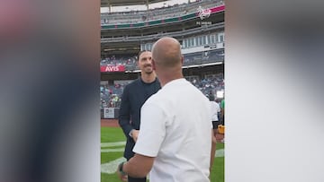 Powerful moment: Guardiola and Ibrahimovic’s respectful reunion captured in new video
