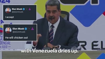 Mofa en redes con Maduro por cómo pronuncia Elon Musk y sus amenazas al multimillonario