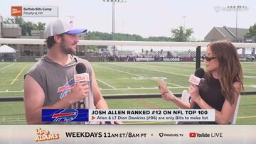 Josh Allen’s classy reply speaks volumes about being ranked 13th in QB salary