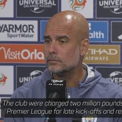 Guardiola shrugs off $2.5M Premier League fine on City with a surprising response