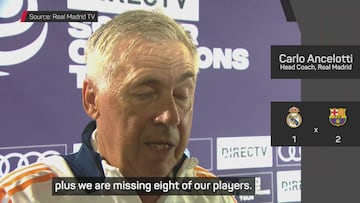 Ancelotti reveals the truth behind Real Madrid’s loss to Barca