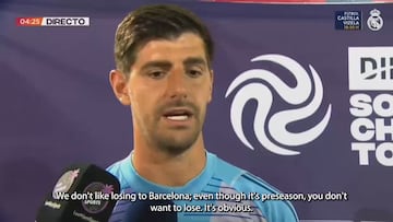Courtois echoes Carvajal’s stinger in post-defeat comments on Barcelona