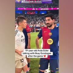 La charla entre Arda Güler y Gündogan que ha dado lugar a múltiples elucubraciones