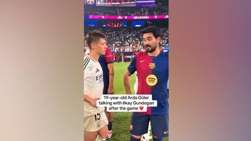 La charla entre Arda Güler y Gündogan que ha dado lugar a múltiples elucubraciones