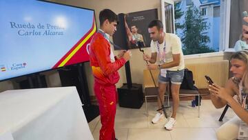 Alcaraz y la curiosidad de la medalla de plata que la hace aún más especial para él