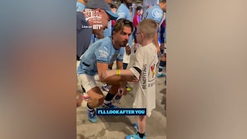 Jack Grealish shines: eases young fan’s fears, brings joy before Chelsea friendly