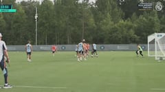 Stunning Real Madrid preseason goal leaves Courtois amazed and fans buzzing on social media