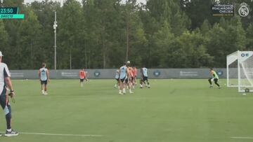 Stunning Real Madrid preseason goal leaves Courtois amazed and fans buzzing on social media