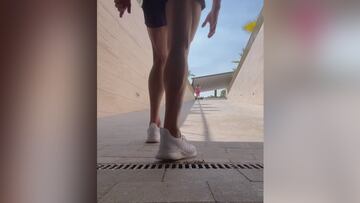 Cristiano Ronaldo y Georgina ‘copian’ el entreno más popular de Marcos Llorente y se hacen virales