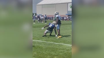 Watch: Giants-Lions training camp heats up as players exchange punches
