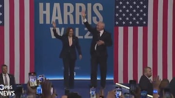 Philadelphia erupts as Kamala Harris and Tim Walz unite for historic run