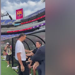 Memorable reunion: Ibrahimovic and Bojan’s heartfelt encounter ahead of Milan vs. Barcelona in Baltimore