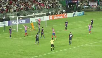 Mejor imposible: doblete de Sorloth en 7′ con el Atlético, el segundo es de mucha calidad