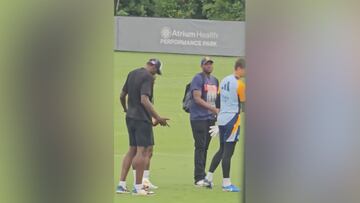 NBA star dominates Real Madrid training: Connects with Vinicius, recreates Bellingham’s iconic celebration