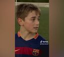 Sale a la luz un vídeo de Gavi de muy niño que ha robado el corazón al planeta fútbol por lo que dice