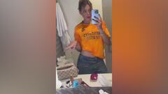 Endrick’s girlfriend, Gabriely Miranda, goes viral in new Real Madrid jersey