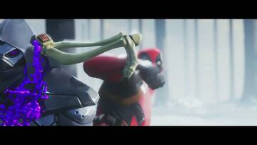 Recrean intro de Deadpool y Wolverine con animación de Fortnite