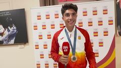 La medalla al cielo del eléctrico Diego Domínguez