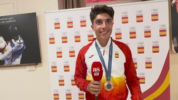 La medalla al cielo del eléctrico Diego Domínguez