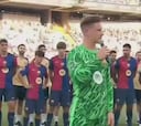 Honor para Ter Stegen por este detalle con Xavi: no todos lo harían