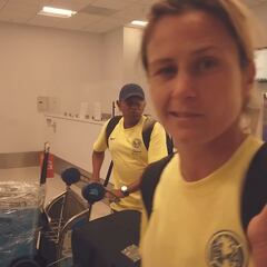 Sandra Paños aceptó venir a América gracias a Andrea Pereira