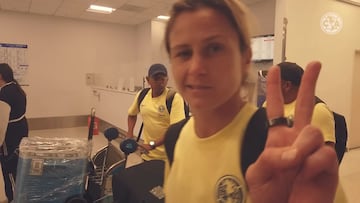Sandra Paños aceptó venir a América gracias a Andrea Pereira