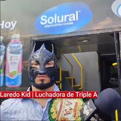 Laredo Kid tiene el objetivo de ser una leyenda de la lucha libre