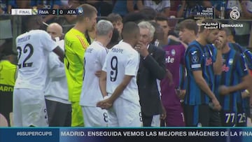 El comentario de Ancelotti a Mbappé sobre el césped por el que no podían parar de reír