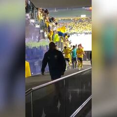 Caras largas en América tras eliminación en Leagues Cup