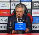 Primera rueda de prensa y Ancelotti suelta la palabra bomba que molesta en todo vestuario