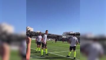 La loca petición de un joven a un árbitro: “Eso es, confío en ti”