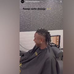 Vinicius Jr. transforms with a striking new hairstyle by Camavinga’s brother