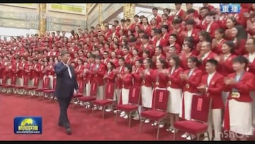 La surrealista orden del presidente chino a los atletas olímpicos: parece una película de ciencia ficción