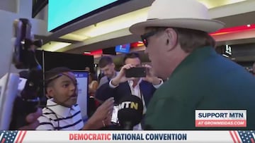 Watch: Mike Lindell, in disguise, debates a 12-year-old on Georgia election results at the DNC